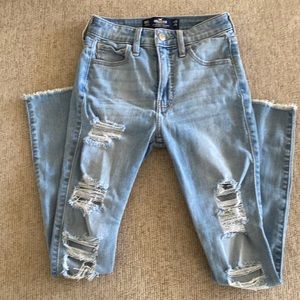 Hollister distressed jeans